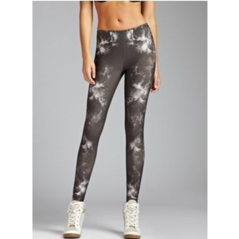 Guess Sublimated Floral Print Leggings sz S